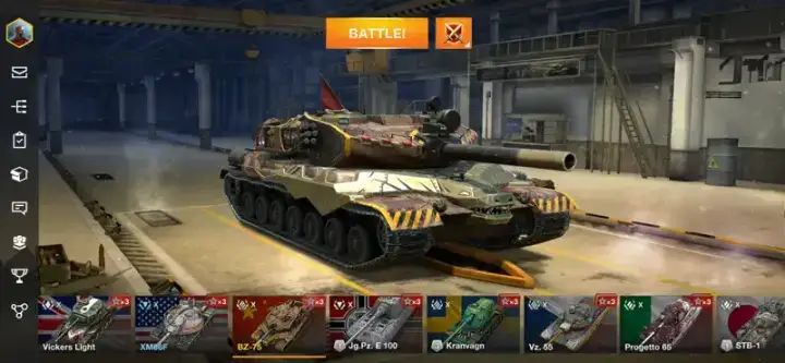 World of Tanks Blitzのゲーム画面 4枚目